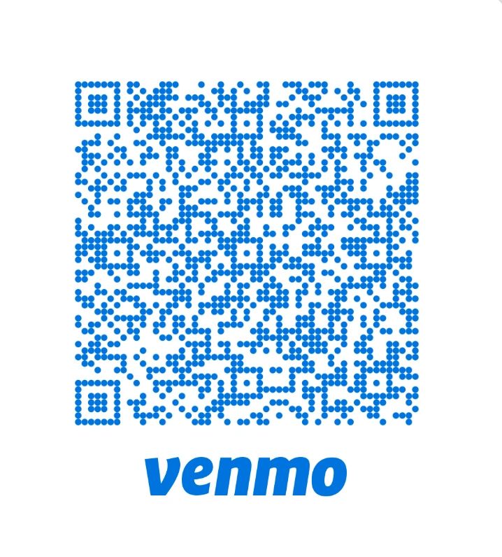 Venmo QR code for Sonar Audio Visual